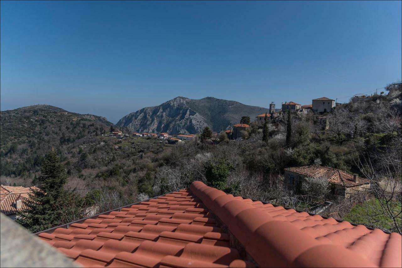 Вілла Stone Mansion Anavryti, Αμα 20569 Містрас Екстер'єр фото