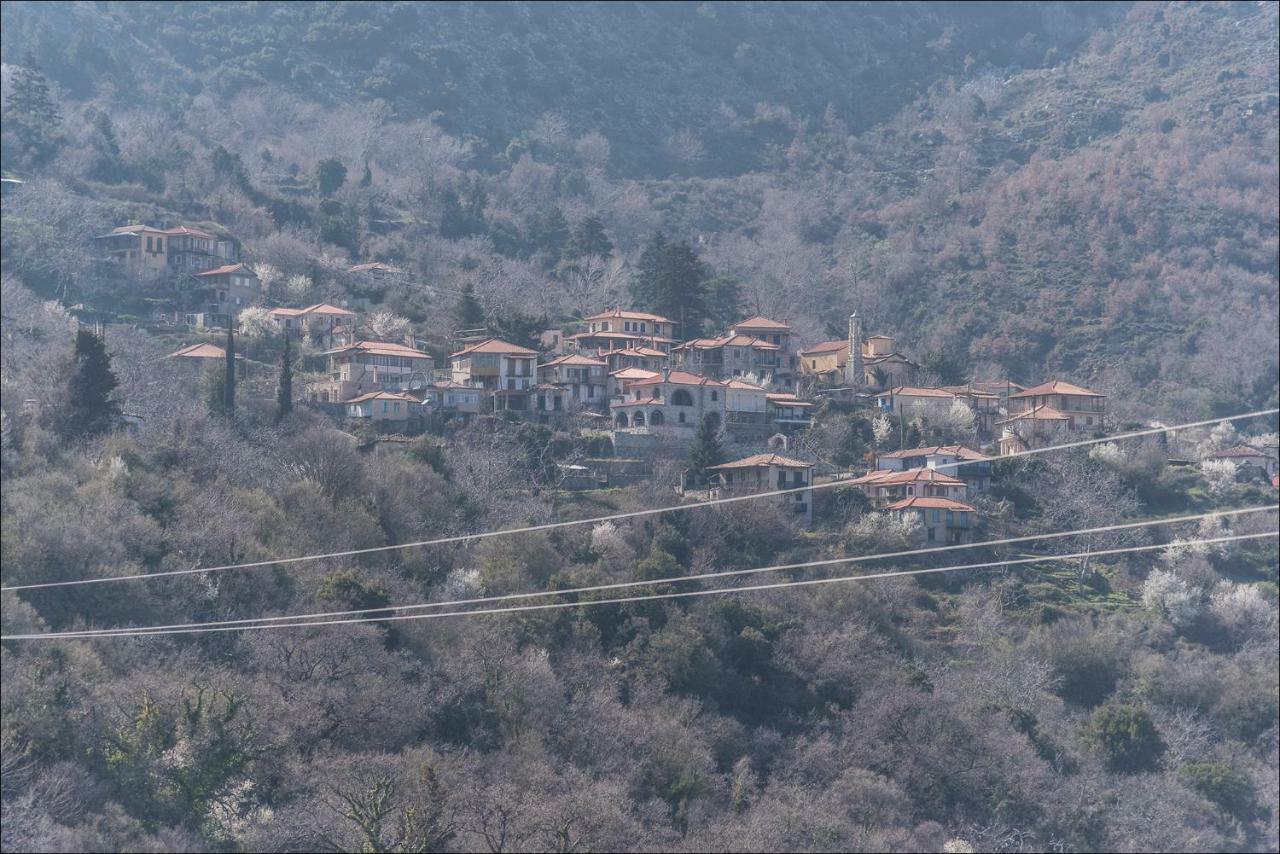 Вілла Stone Mansion Anavryti, Αμα 20569 Містрас Екстер'єр фото