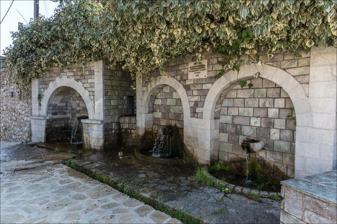 Вілла Stone Mansion Anavryti, Αμα 20569 Містрас Екстер'єр фото