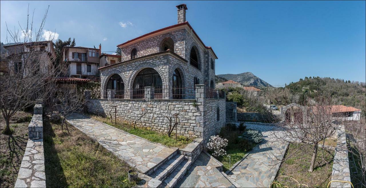 Вілла Stone Mansion Anavryti, Αμα 20569 Містрас Екстер'єр фото